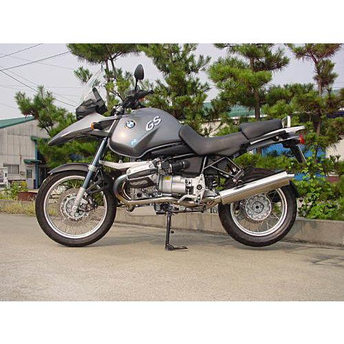 Sasaki sports club ササキスポーツクラブ チタン・スリップオン・ダウン・ラウンド・ポリッシュマフラー R1150GS Adventure 122EB BMW スリップオンマフラー_1