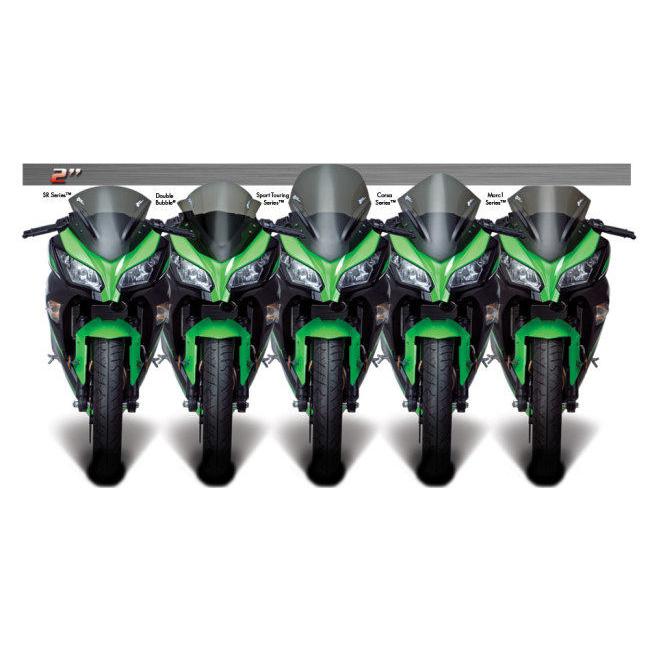 ZEROGRAVITY ゼログラビティ スクリーン 【SRタイプ】 カラー：クリア ニンジャ250 ニンジャ300 KAWASAKI カワサキ 外装_5