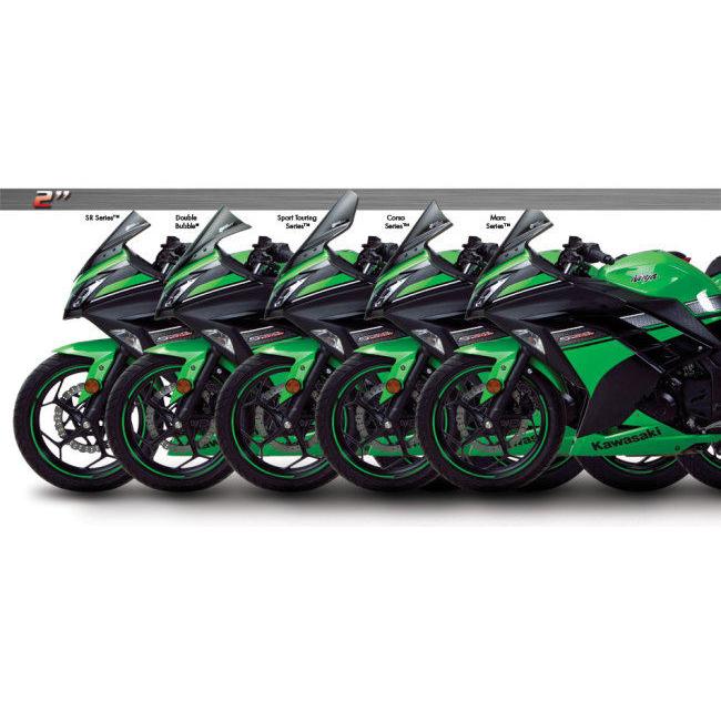 ZEROGRAVITY ゼログラビティ スクリーン 【SRタイプ】 カラー：クリア ニンジャ250 ニンジャ300 KAWASAKI カワサキ 外装_6