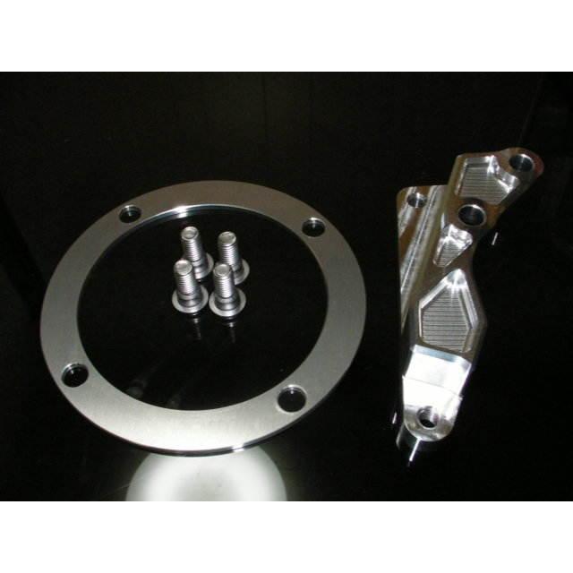 Dトラッカー　LX250E　ブレンボ40mmピッチキャリパーサポート　φ320 NA Metal Craft エヌエーメタルクラフト ブレンボ40mmピッチ