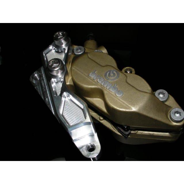 Dトラッカー　LX250E　ブレンボ40mmピッチキャリパーサポート　φ320 NA Metal Craft エヌエーメタルクラフト ブレンボ40mmピッチ