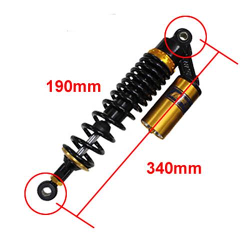EnergyPrice エナジープライス リアサスペンション タンク 340mm  ブラック/ゴールド サスペンション 足回りの画像