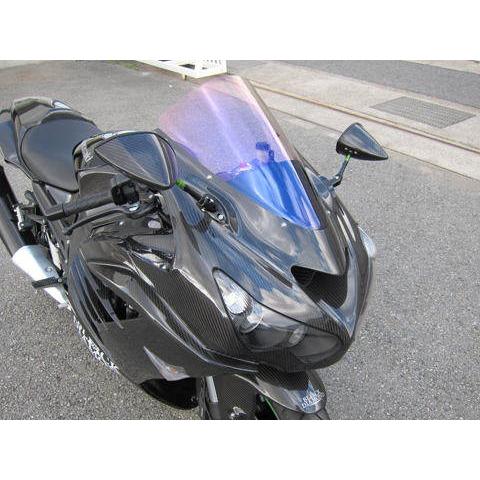 A-TECH エーテック アッパーカウル 素材：平織カーボン(C) ZX-14R