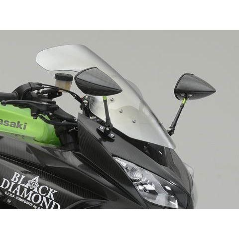 A-TECH エーテック プロスクリーン カラー：ライトスモーク ニンジャ1000 (Z1000SX) KAWASAKI カワサキ スクリーン 外装_1