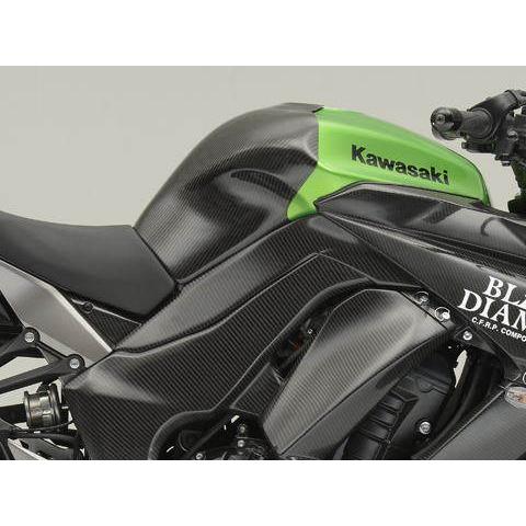 A-TECH（エーテック） タンクサイドカバー 素材：平織カーボン(C
