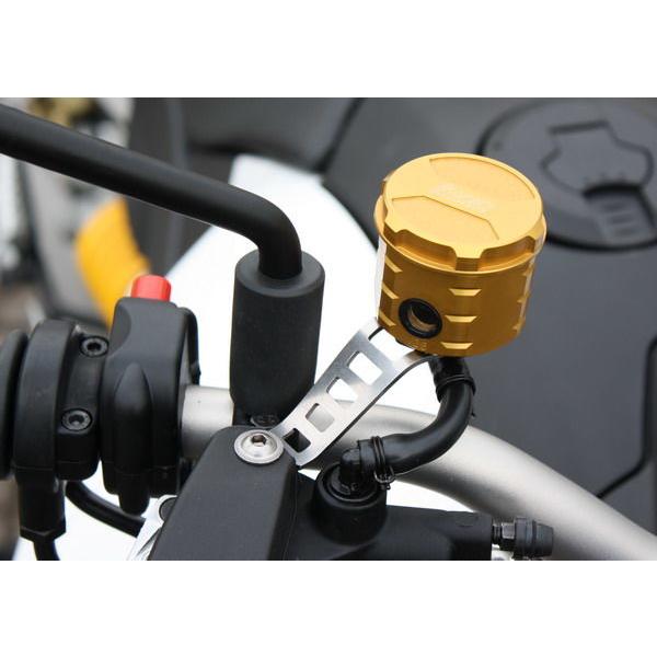 GSG MOTOTECHNIK GSGモトテクニック フロントブレーキ用 オイルタンク／ステーセット カラー：ブルー DORSODURO1200 APRILIA アプリリア ブレーキ_3