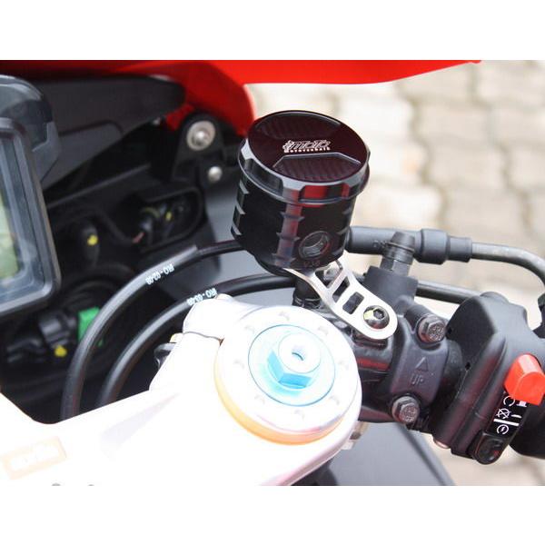 GSG MOTOTECHNIK GSGモトテクニック フロントブレーキ用 オイルタンク／ステーセット カラー：ブラック RSV4 R APRC Factory APRILIA アプリリア ブレーキ_2