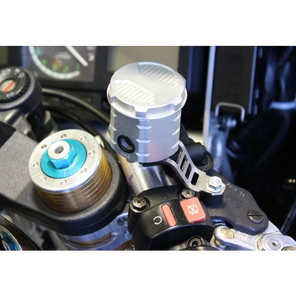 GSG MOTOTECHNIK GSGモトテクニック フロントブレーキ用 オイルタンク／ステーセット カラー：オレンジ RSV1000 Mille FACTORY R Edwards APRILIA アプリリア_2