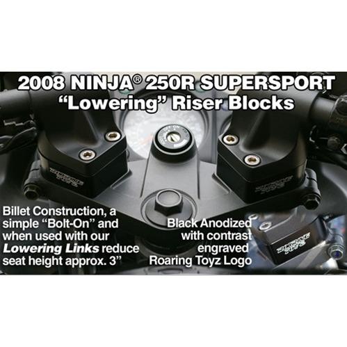 ROARING TOYZ ロアリングトイズ ローダウンキット NINJA250R