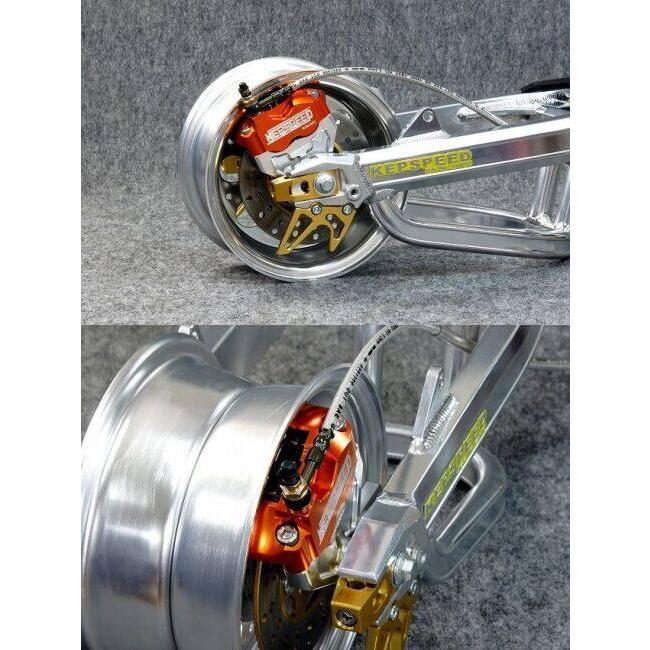 GM-MOTO ジーエムモト 8インチ対応リヤブレーキ化キット キャリパーの