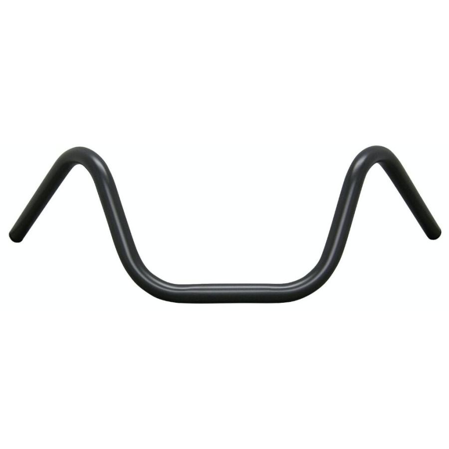 Neofactory ネオファクトリー バックホーンバーハンドル ヘコミ無し ブラック HARLEY-DAVIDSON ハーレーダビッドソン ハンドルバー ハンドル | NEO FACTORY
