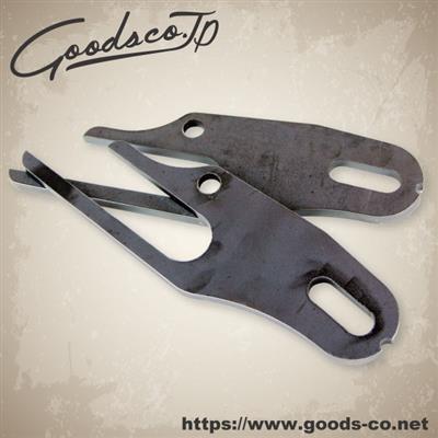 GOODS グッズ ローダウン&ロング アクスルプレート SR400 SR500