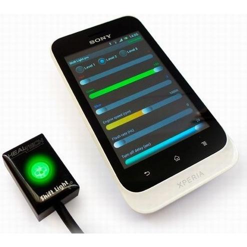 HEALTECH ELECTRONICS ヒールテックエレクトロニクス シフトライトPRO シフトポジションインジケーター メーター・インジケーター関係 電装系の画像
