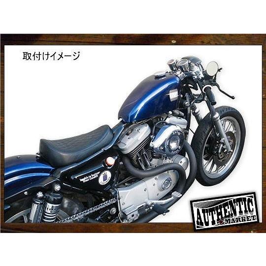 GUTS CHROME（ガッツ クローム） 車坂下moto-cycle製 ソロシート