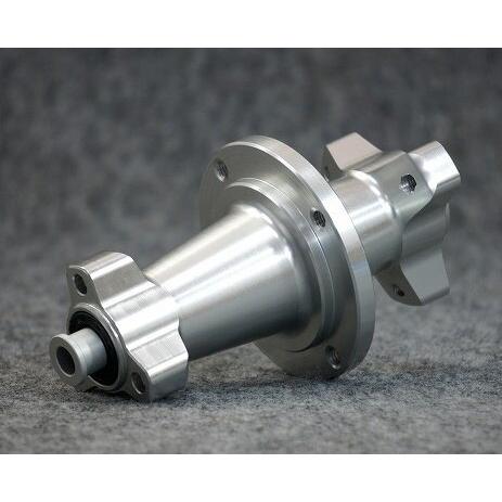 GM-MOTO ジーエムモト 8インチホイール対応ワイドスイングアーム用ワイドハブ＆ディスクブレーキシステム キャリパーアルマイトカラー：ブラック ハブ 足回り | ブランド登録なし | 01