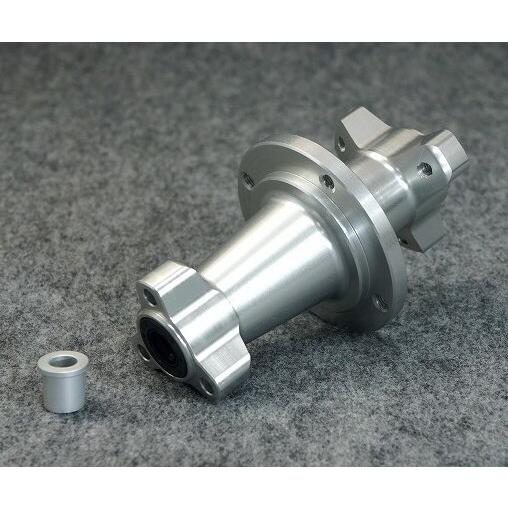 GM-MOTO ジーエムモト 8インチホイール対応ワイドスイングアーム用ワイドハブ＆ディスクブレーキシステム キャリパーアルマイトカラー：レッド ハブ 足回り | ブランド登録なし | 02