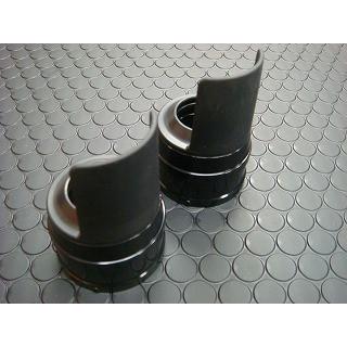 KN企画 ケイエヌキカク シグナスX【台湾仕様33φ】 BWS125 アルミダストカバー【ブラック】 シグナスX YAMAHA ヤマハ フォークガード 外装 | KN企画