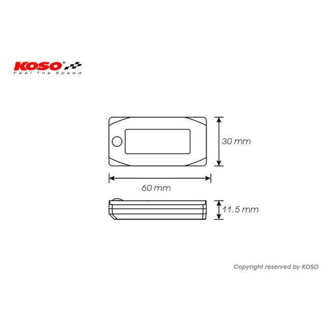 KOSO コーソー Mini3デジタル空燃比計 【スズキ系】 アドレスV125 SUZUKI スズキ その他メーター メーター・インジケーター関係 電装系 | KOSO | 03