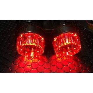 KOSO コーソー LEDテールアッセン 【BWS125】 レッド/ブルー BWS125(ビーウィズ) YAMAHA ヤマハ テールランプ 灯火類 電装系の画像