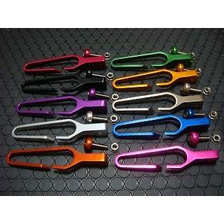 KN企画 ケイエヌキカク 汎用ワイヤーホルダー 大 カラー：パープル ブレーキホース・ワイヤーガイド ブレーキ | KN企画 | 01