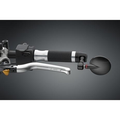 rizoma リゾマ ミラー 「スパイ R 80」 【Spy 80】左右共通 カラー：ブラック ハンドル | rizoma