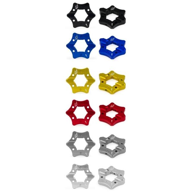 DRIVEN ドリブン プリロード アジャスター カラー：レッド ZX-6R NINJA [ニンジャ] KAWASAKI カワサキ フロントイニシャルアジャスター サスペンション 足回り | DRIVEN | 01