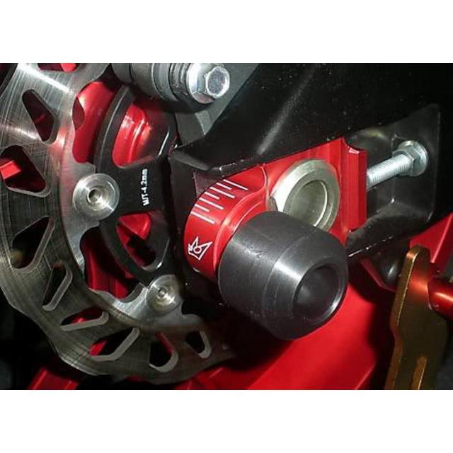 DRIVEN ドリブン アクスルブロックスライダー カラー：ブラック GSX1300R HAYABUSA [ハヤブサ] R SUZUKI スズキ アクスルスライダー フレーム | DRIVEN | 02