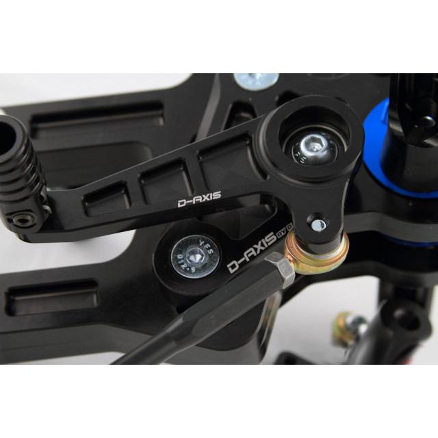 DRIVEN ドリブン D-Axis バックステップ エキセントリックカラー：レッド / ステップタイプ：GPスタイル ZX-10R KAWASAKI カワサキ ステップ 足回り | ブランド登録なし | 02