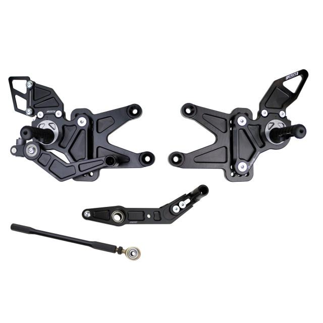 DRIVEN ドリブン D-Axis バックステップ エキセントリックカラー：レッド / ステップタイプ：GPスタイル ZX-10R KAWASAKI カワサキ ステップ 足回り | ブランド登録なし | 04
