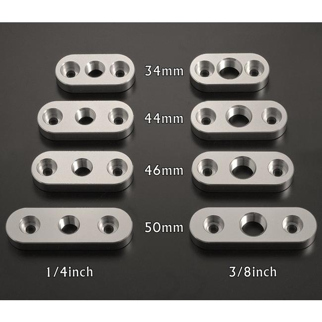 PINGEL ピンゲル アダプタープレート 3/8NPTコック用 燃料コック 燃料