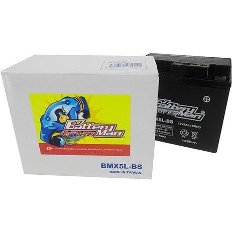 Battery Man バッテリーマン バッテリー BMX5L-BS(YTX5L-BS 互換)(液入充電済み) YAMAHA ヤマハ SUZUKI スズキ HONDA ホンダ 鉛系バッテリー バッテリー関連 | ブランド登録なし | 09