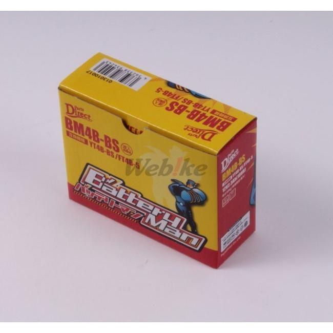 Battery Man Battery Man:バッテリーマン バッテリー BM4B-BS (YT4B-BS、GT4B-5 互換) 【液入り充電済】|webike|02