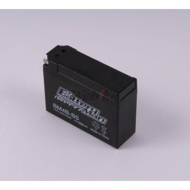 Battery Man バッテリーマン バッテリー BM4B-BS (YT4B-BS、GT4B-5 互換) 【液入り充電済】 YAMAHA ヤマハ SUZUKI スズキ 鉛系バッテリー バッテリー関連 | ブランド登録なし | 02
