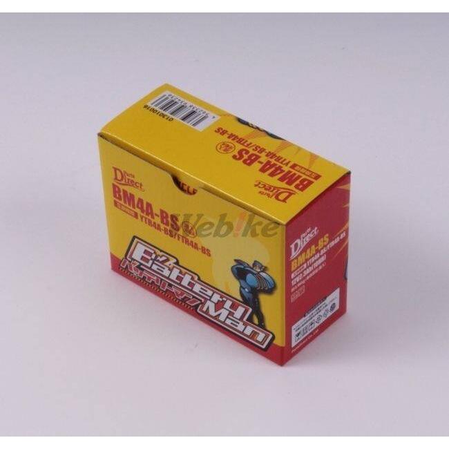 Battery Man バッテリーマン バッテリー BM4A-BS(YTR4A-BS 互換)(液入充電済み) HONDA ホンダ 鉛系バッテリー バッテリー関連 | ブランド登録なし | 01