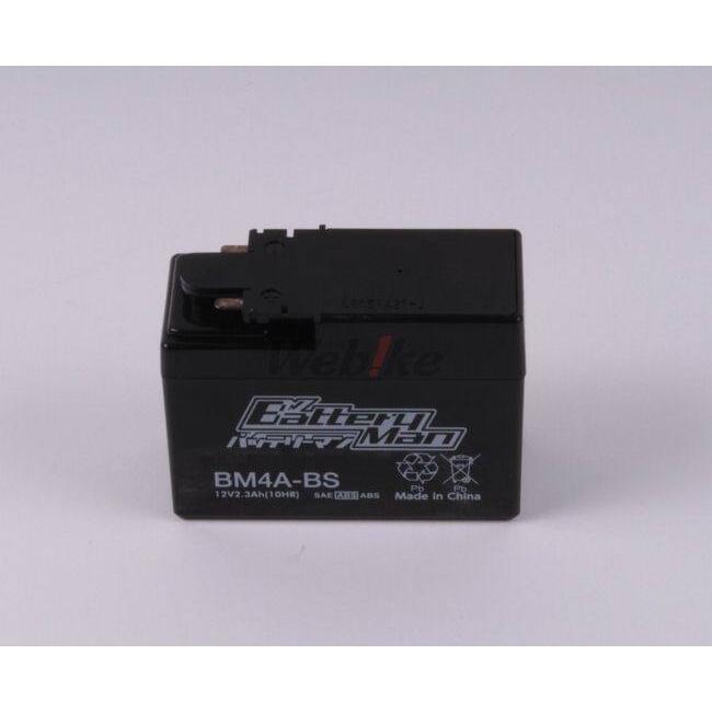 Battery Man バッテリーマン バッテリー BM4A-BS(YTR4A-BS 互換)(液入充電済み) HONDA ホンダ 鉛系バッテリー バッテリー関連 | ブランド登録なし | 02