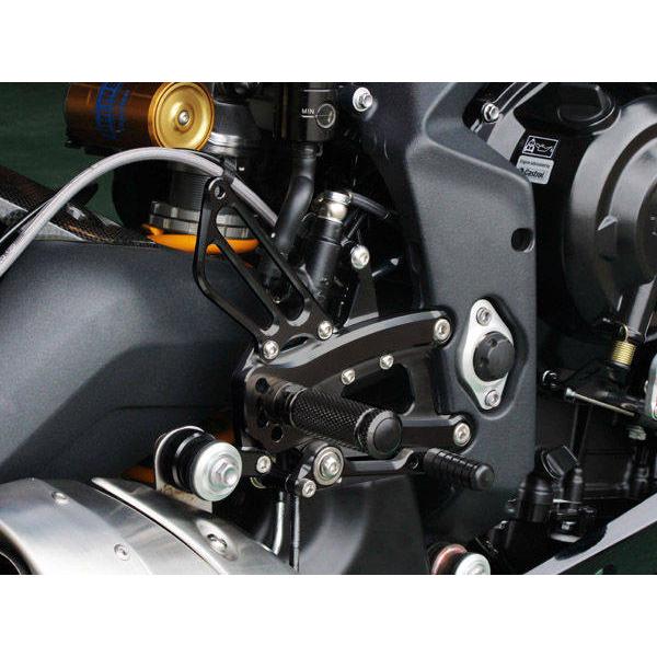 BABYFACE ベビーフェイス バックステップキット ゴールド DAYTONA 675 R TRIUMPH トライアンフ バックステップ ステップ 足回り
