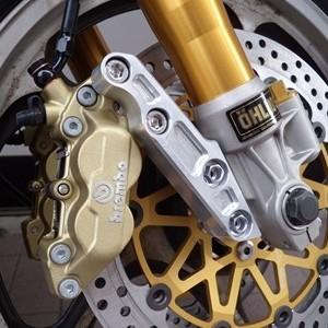 KOHKEN（コーケン） OHLINS正立フォーク用キャリパーサポート サイズ