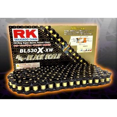 RK JAPAN RK JAPAN:アールケージャパン BLブラックスケールシリーズチェーン BL520R-XW リンク数：132