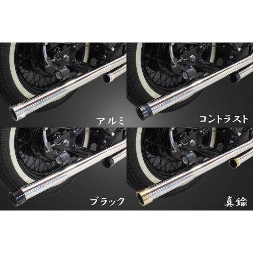 Garage T＆F ガレージ ドラッグパイプマフラー タイプ2 バルカン400