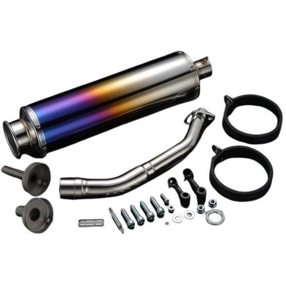 BEAMS ビームス SS400 フルエキゾーストマフラー サイレンサー：チタン  