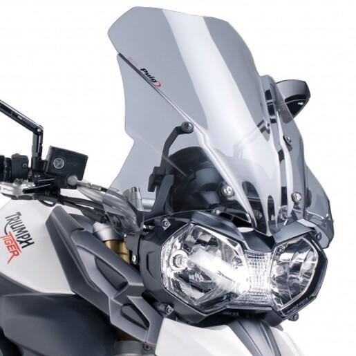Puig プーチ ツーリングスクリーン カラー：ブラック TRIUMPH