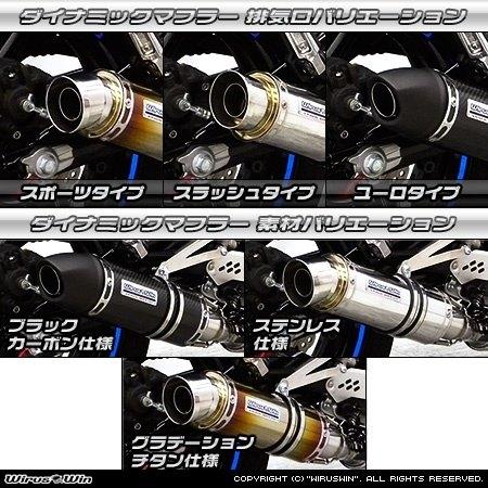 WirusWin（ウイルズウィン） ダイナミックマフラー スポーツタイプ ER