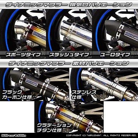 WirusWin（ウイルズウィン） ダイナミックマフラー ユーロタイプ ER-4n