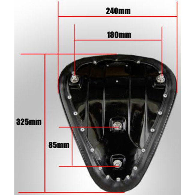 ハーレー　ヘブンズ ソロシート HEAVENS ヘブンズ スーパーフラット 低反発ソロシート
