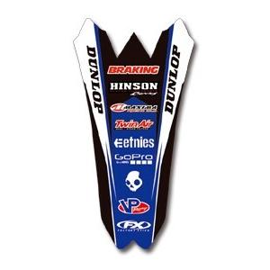 FACTORY EFFEX ファクトリーFX YAMAHA リヤフェンダーデカール YZ250F YZ250FX YZ450F YZ450FX ヤマハ ステッカー・デカール 外装 | FACTORY EFFEX