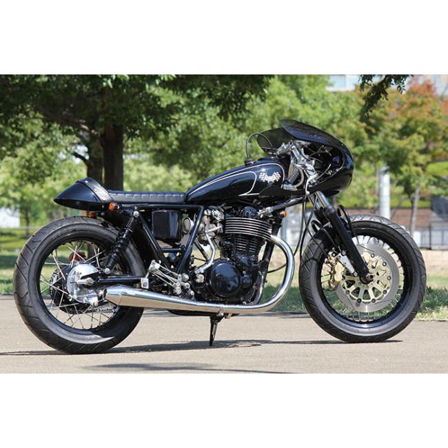 GOODS GOODS:グッズ ステンレス手曲げエキゾーストパイプ SR400 SR500｜webike｜04