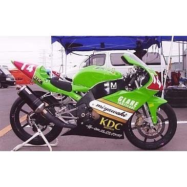 KDCサービス ケイディーシーサービス フロントフェンダー カラー：黒ゲル RGV250γ SUZUKI スズキ フェンダー関連 外装_1