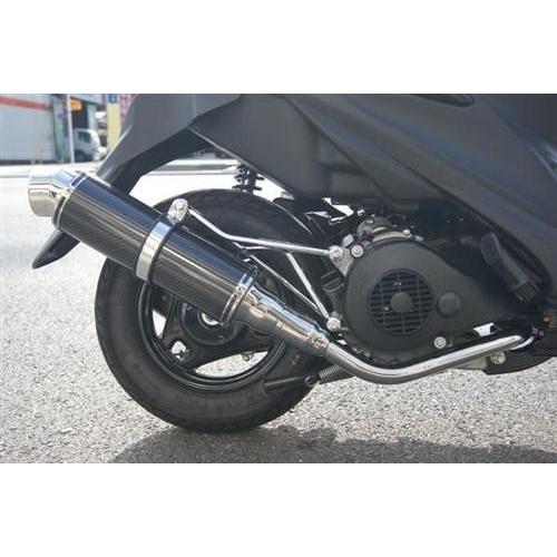 ai-net アイネット カーボン サイレンサー マフラー アドレスV125 SUZUKI スズキ フルエキゾーストマフラー_2