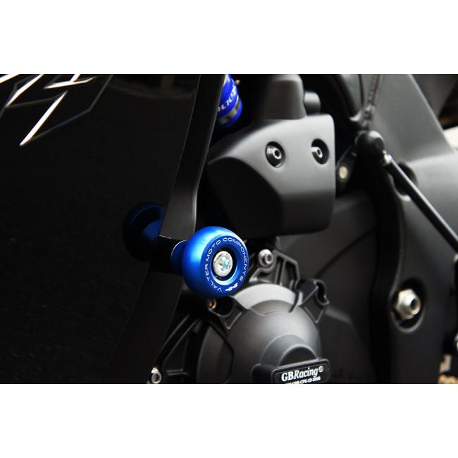 Valter Moto Components バルターモトコンポーネンツ フレームスライダー STREET カラー：ブラック ZX-10R KAWASAKI カワサキ フレーム | ブランド登録なし | 01