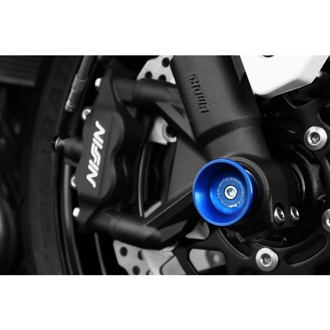 Valter Moto Components Valter Moto Components:バルターモトコンポーネンツ アクスルスライダー カラー：ブルー MT-09｜webike｜02